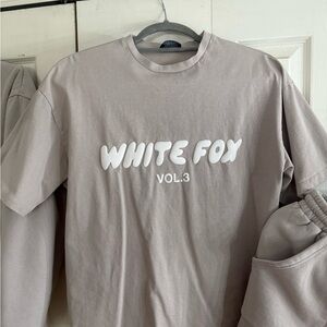 White Fox Vol. 3 Tee Shirt in the color Moon